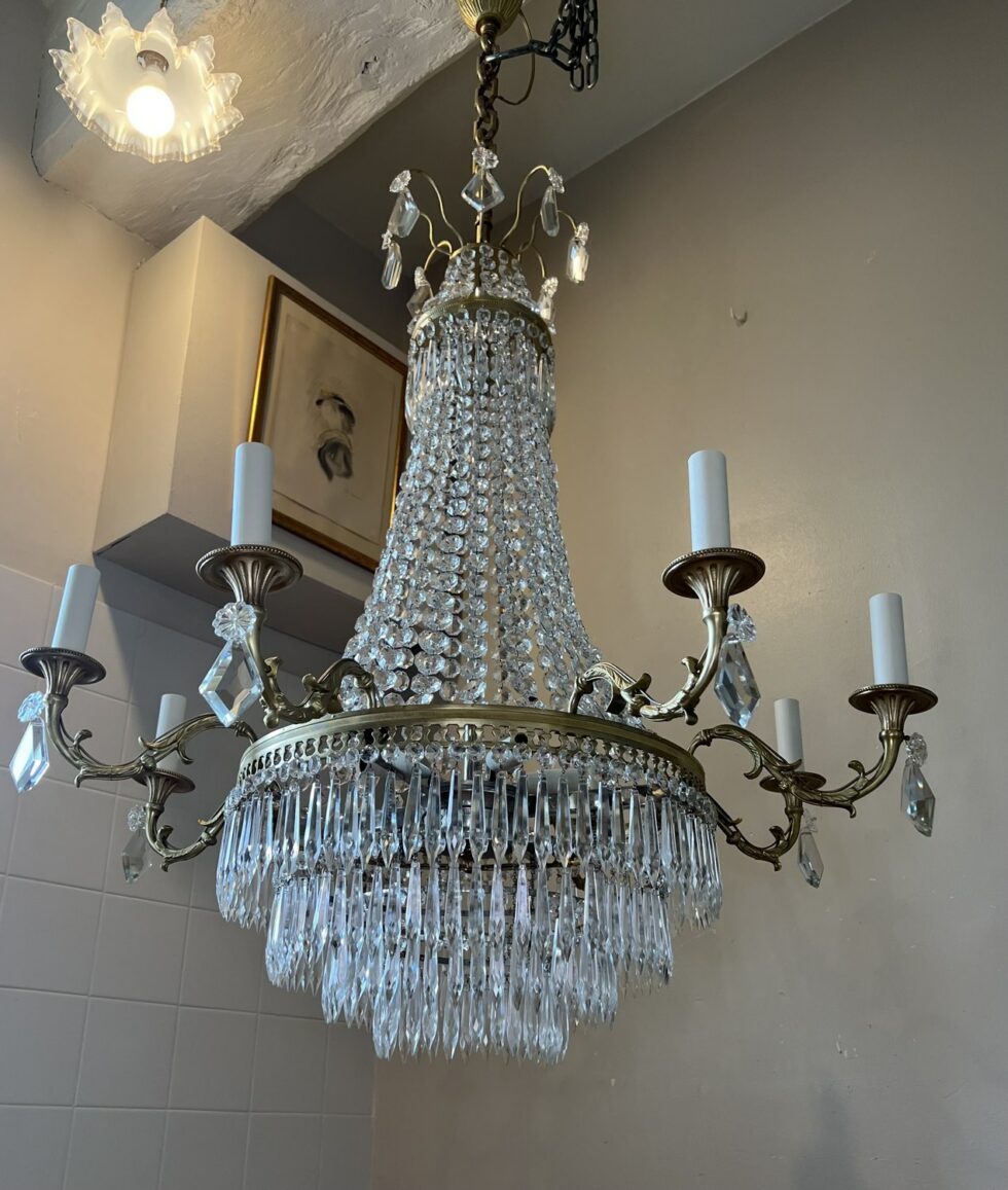 Restauration lustre ancien bretagne