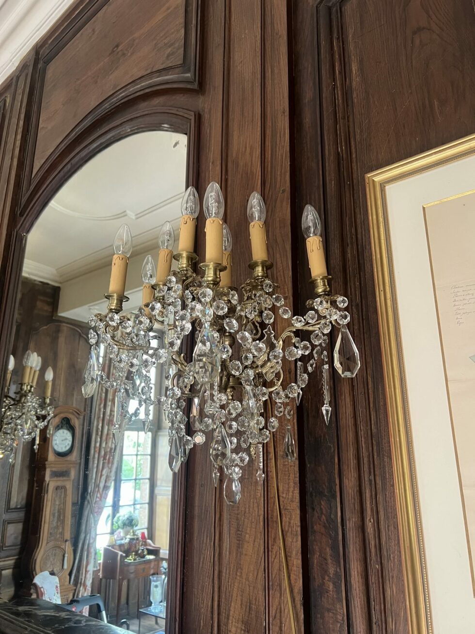 Restauration lustre bretagne ancien