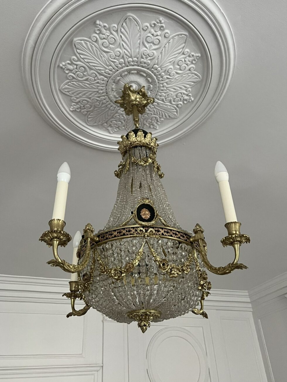 Restauration lustre ploermel bretagne ancien