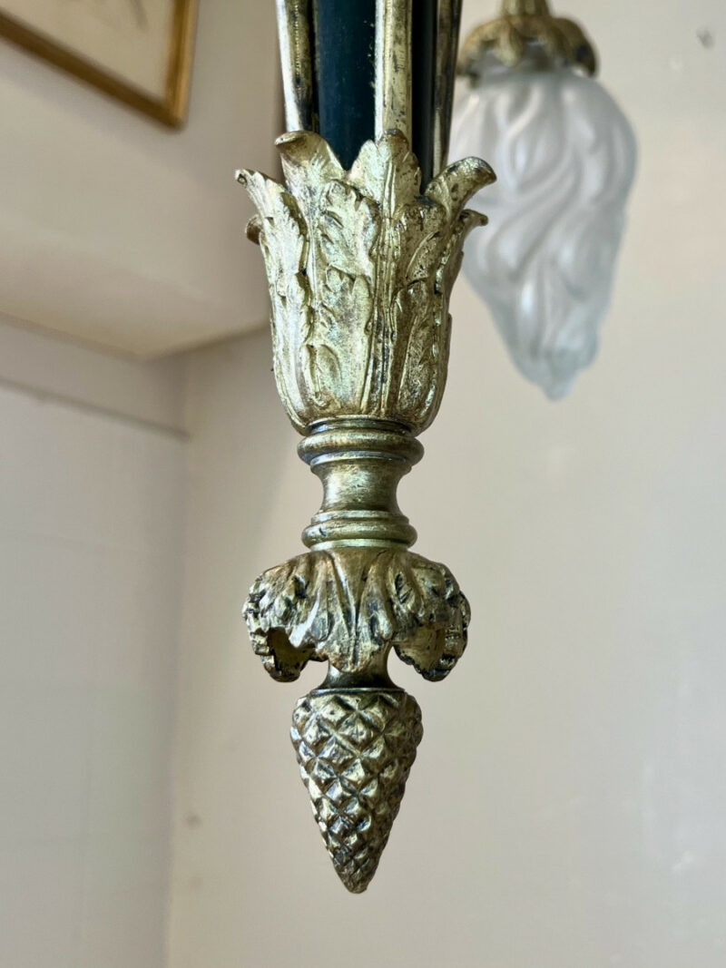 lustre second empire détail partie basse