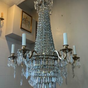 grand lustre louis xvl corbeille