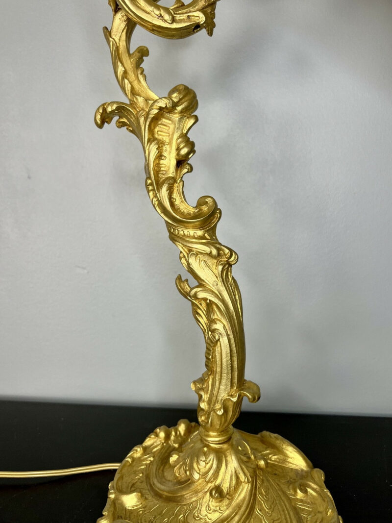 lampe daum art nouveau bronze