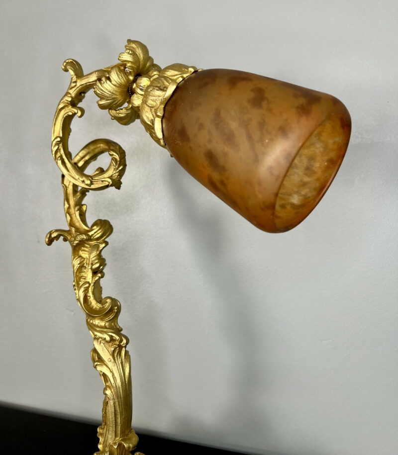 lampe daum tulipe en pâte