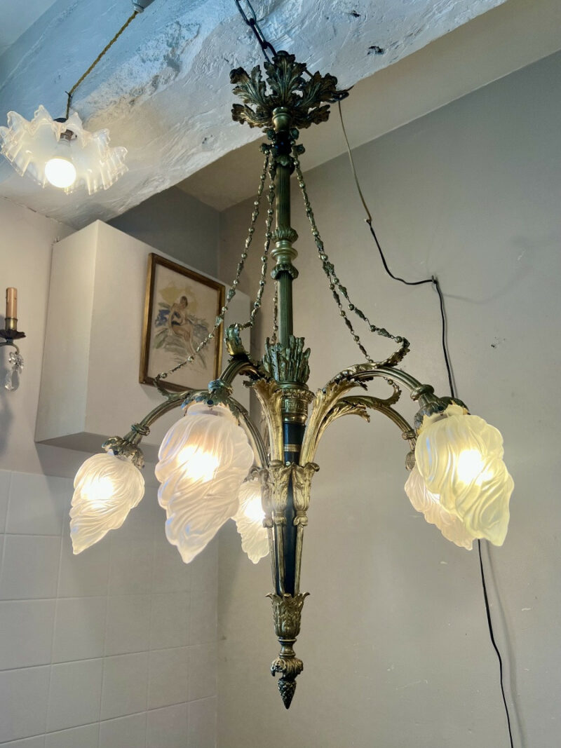 lustre second empire électrifié bretagne